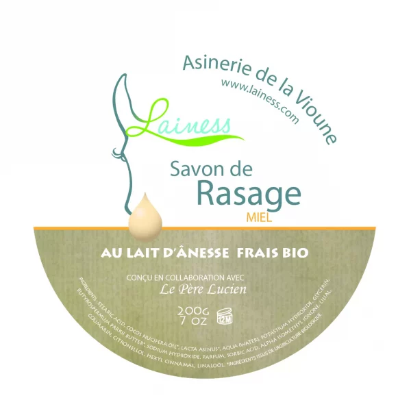 Jabón de Afeitar LAINESS MIEL Le Pere Lucien 200g