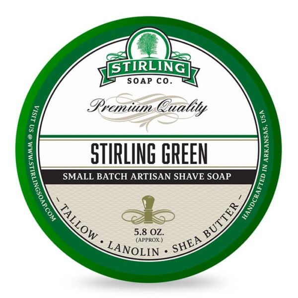 Jabón de Afeitar STIRLING GREEN 170 ml