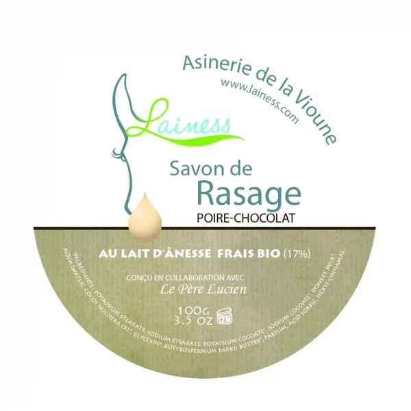 Jabón de Afeitar LAINESS PERA CHOCOLATE Le Pere Lucien 100g