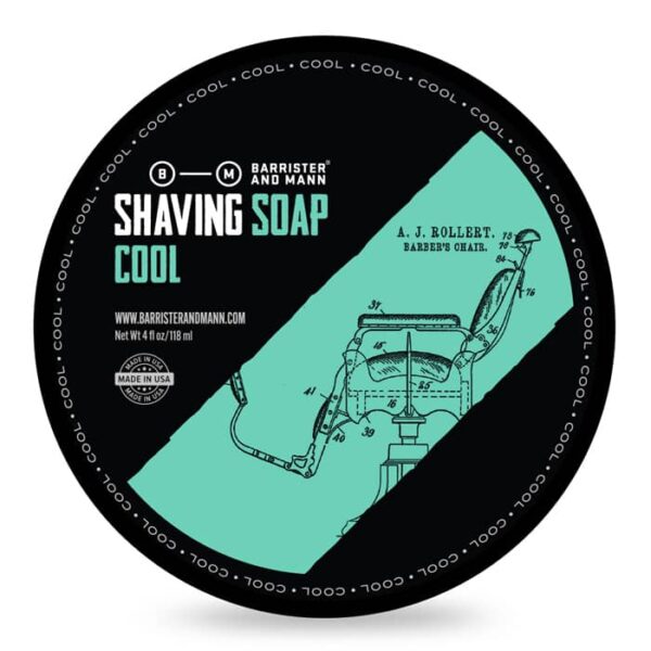 Jabón de Afeitar BARRISTER & MANN COOL 118ML