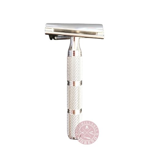 Maquinilla de Afeitar Clásica Razorock SUPER SLANT L1++ Super Knurl