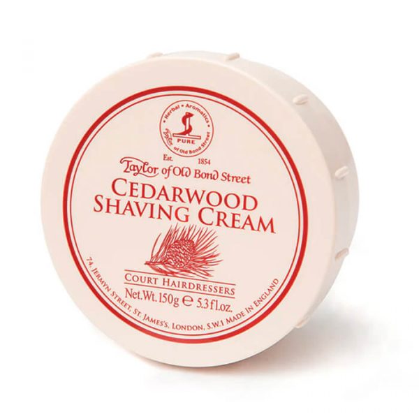 Crema de Afeitar aroma MADERA DE CEDRO Taylor of Old Bond Street 150gr