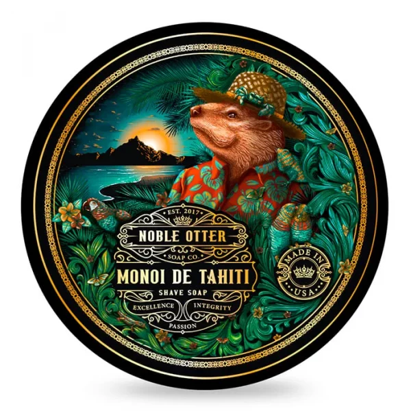 Jabón de Afeitar NOBLE OTTER MONOI DE TAHITÍ 118ml