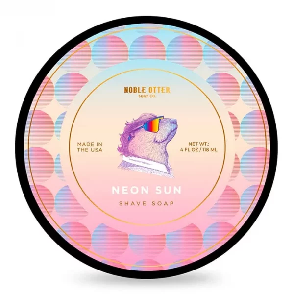 Jabón de Afeitar NOBLE OTTER NEON SUN 118ml