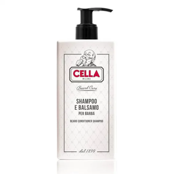 Champú y Acondicionador para Barba Cella Milano 200ml