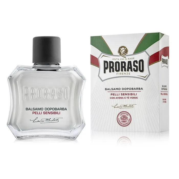After Shave Bálsamo PRORASO TE VERDE Y AVENA 100ml Pieles Sensibles