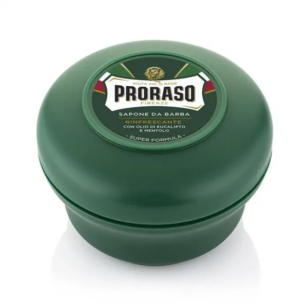 Jabón de Afeitar PRORASO MENTOL Y EUCALIPTO 150ml Refrescante
