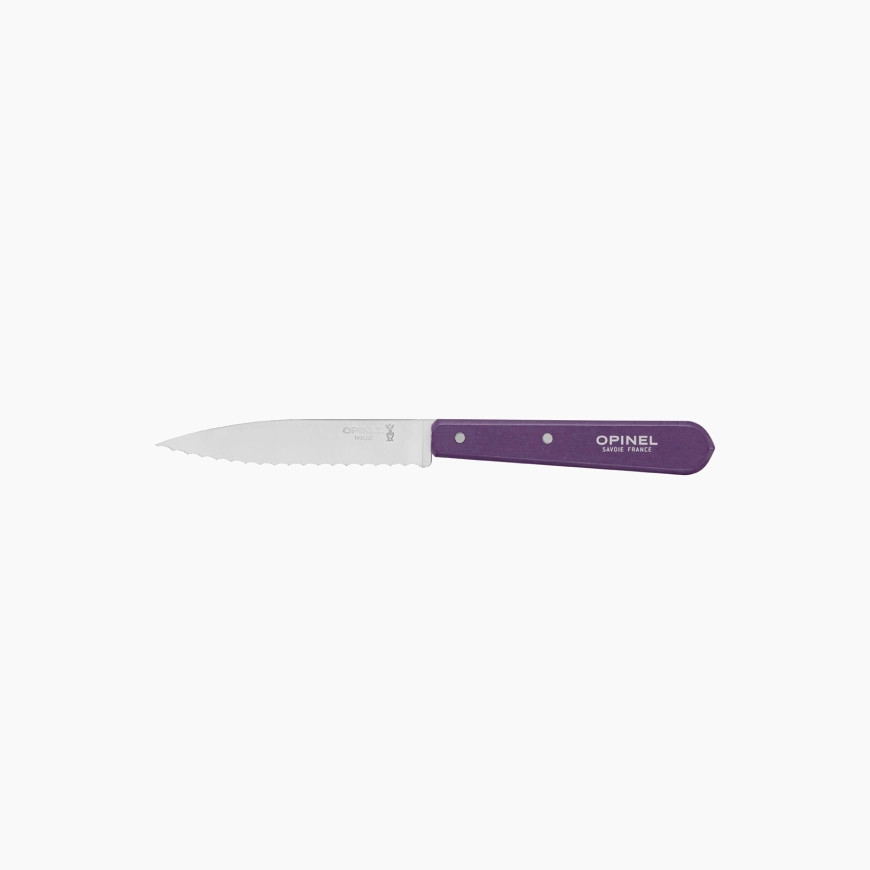 Cuchillo de Cocina Dentado OPINEL 113 Berenjena