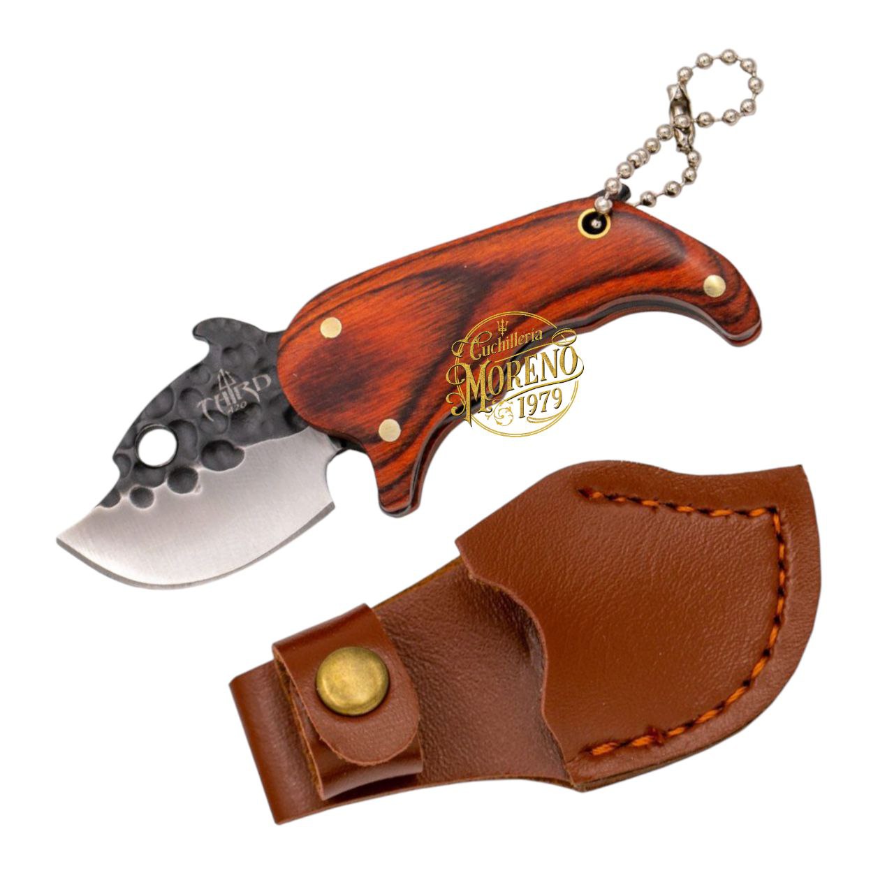 Cuchillo Perro THIRD Amartillado Madera K2481
