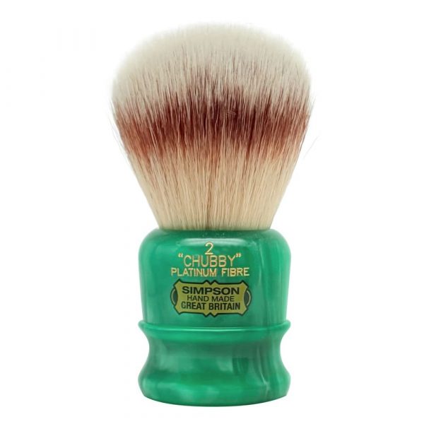 Brocha Simpson Chubby 2 St Marys Sintética Platinum
