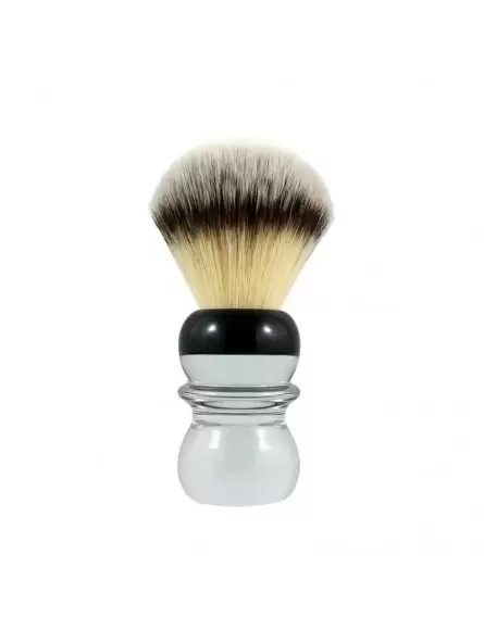 Brocha de Afeitar Tejón Punta Plata Fibra Plissoft BC 24mm Razorock