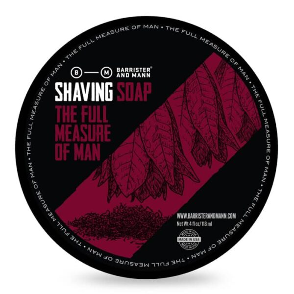 Jabón de Afeitar BARRISTER & MANN THE FULL MEASURE OF MAN 118ML