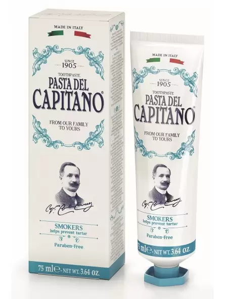 Dentífrico FUMADORES Pasta del Capitano 1905 75ml