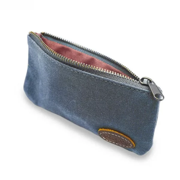 Estuche Maquinilla de Afeitar de Viaje RAZOROCK AZUL MARINO con Cremallera