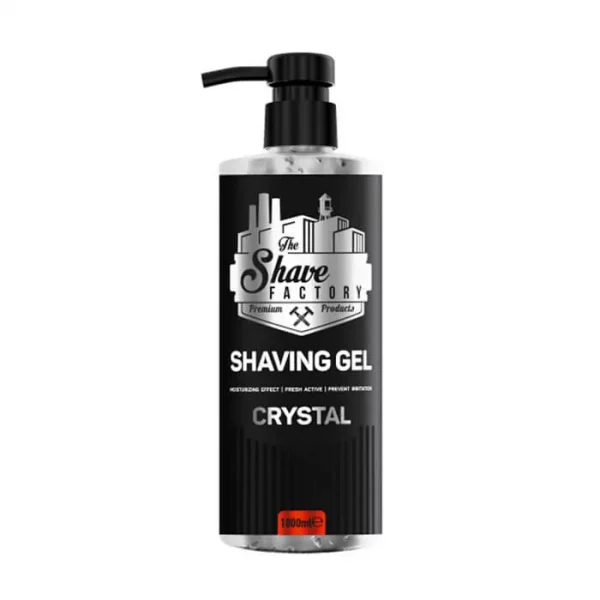 Gel de Afeitar Translúcido CRYSTAL THE SHAVE FACTORY 1000ml