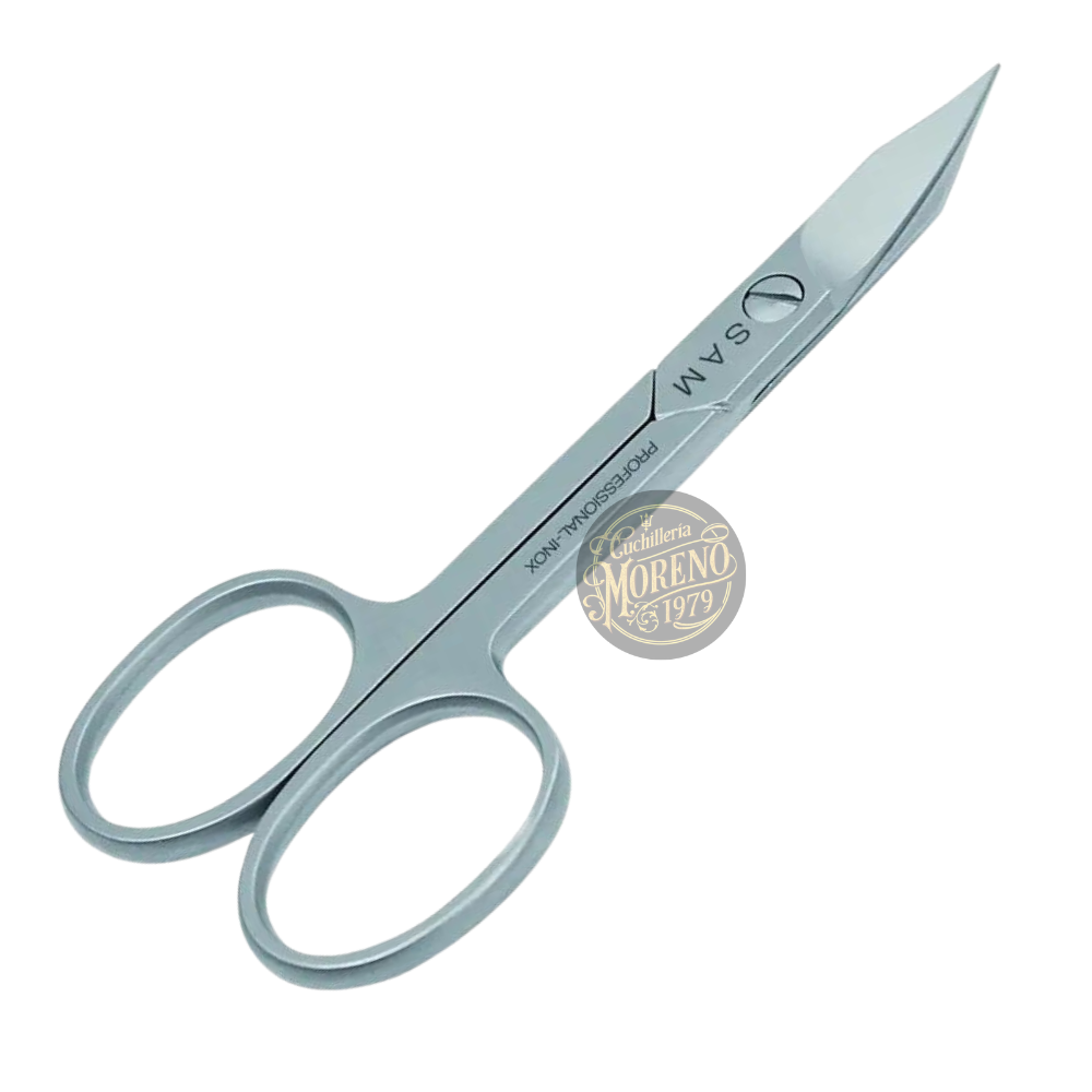 Tijera Manicura Uñas y Pieles Caballero Curva Inox 100mm